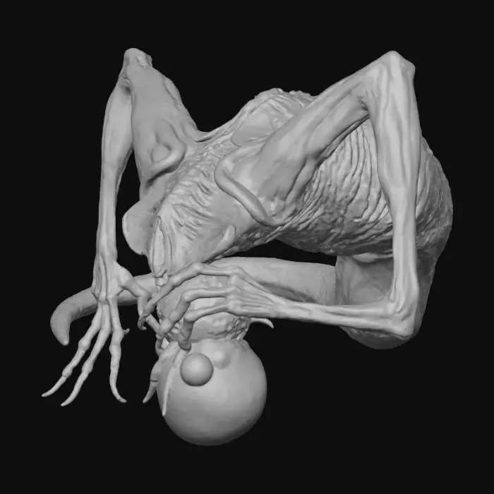 3D model for Curious Creature, #Halloween2025#