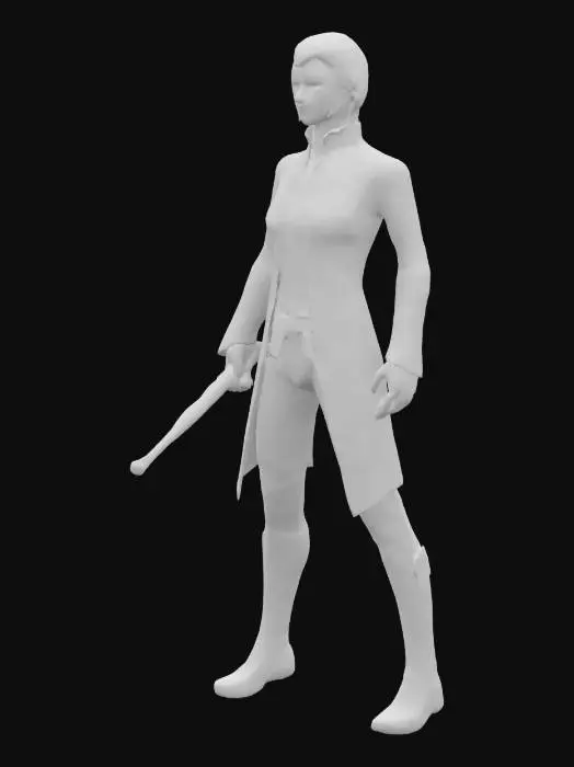 3D model for Mirror's Edge Catalyst Character.