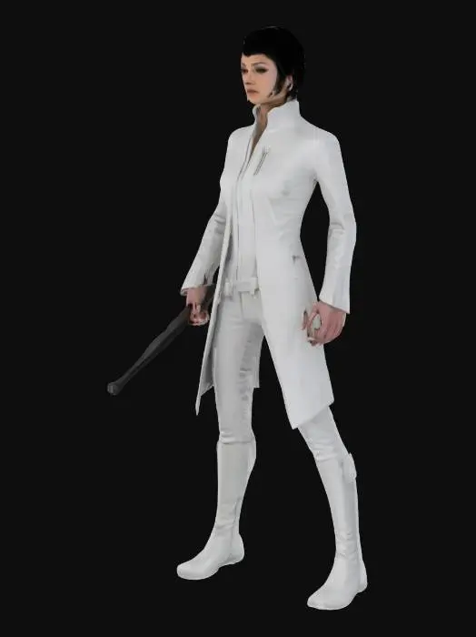 3D model for Mirror's Edge Catalyst Character.