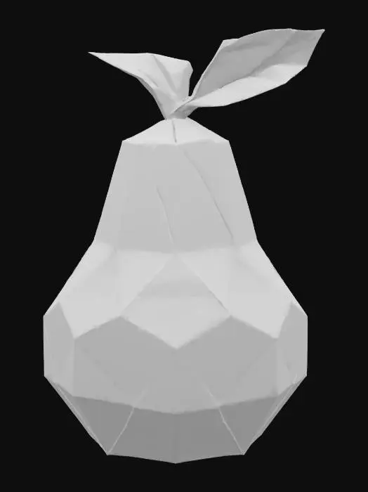 3D model for Geometric Pear