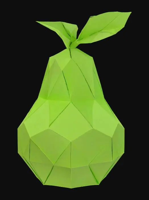 3D model for Geometric Pear
