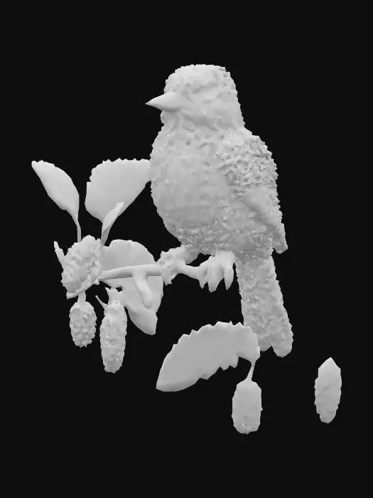 3D model for Berry Bird Creation