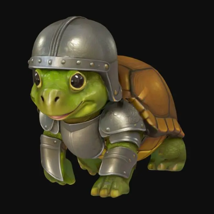 3D model for Gallant Turtleknight