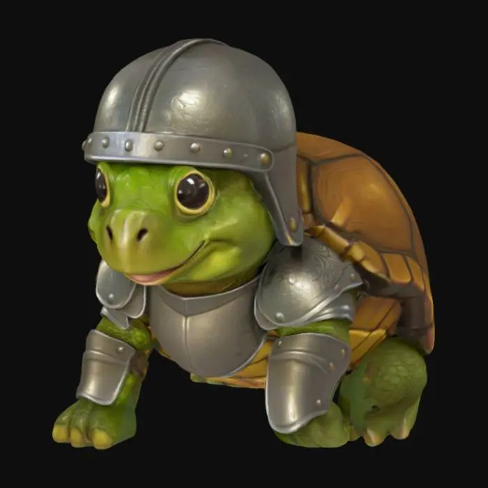 3D model for Gallant Turtleknight