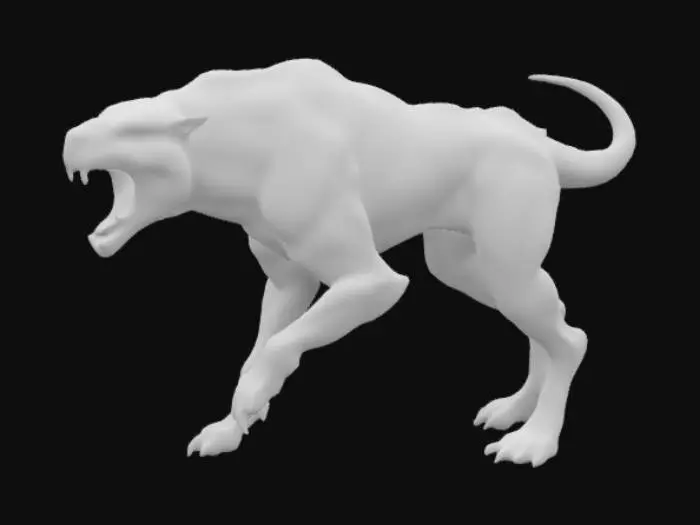 3D model for Ferocious Beast