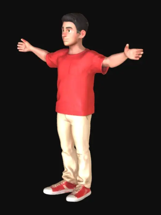 3D model for Friendly Welcome
