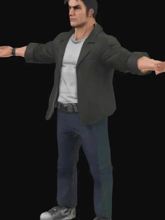 3D model for Rebel Stance