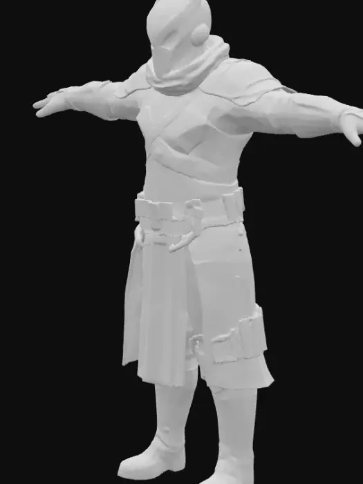 3D model for Armored Guardian