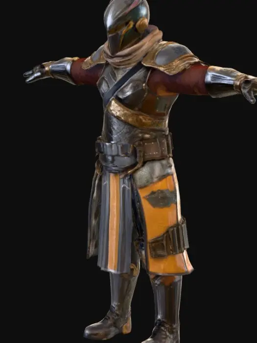 3D model for Armored Guardian