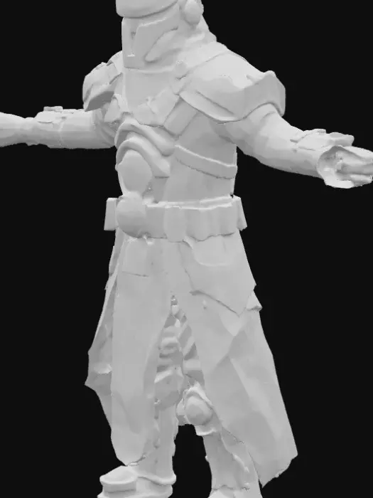 3D model for Mandalorian Knight