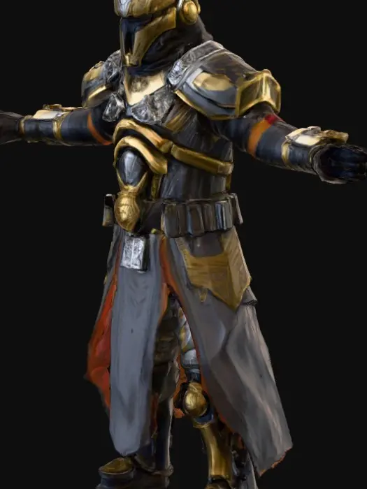 3D model for Mandalorian Knight