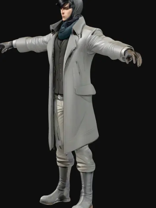 3D model for Traveler Blueprint