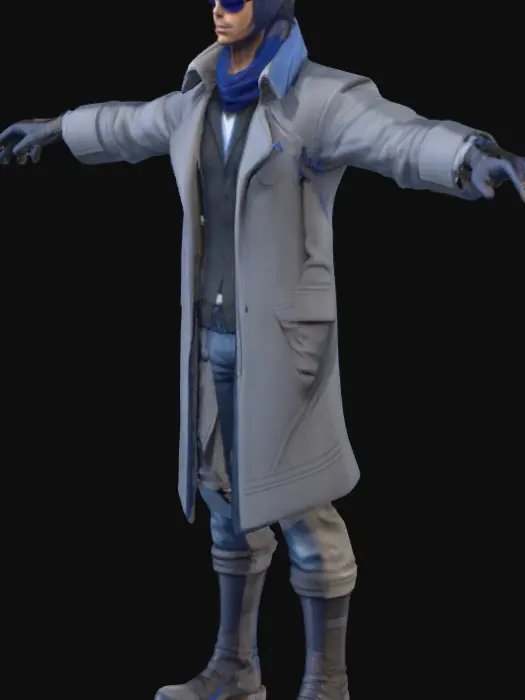 3D model for Traveler Blueprint