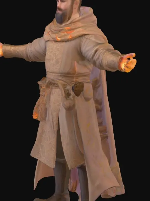 3D model for Flame Conjurer