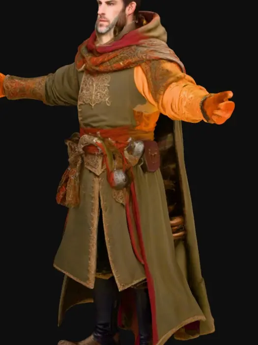 3D model for Flame Conjurer