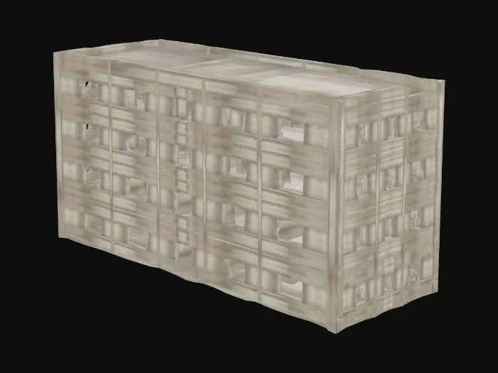 3D model for mnogoyushkaэтажка