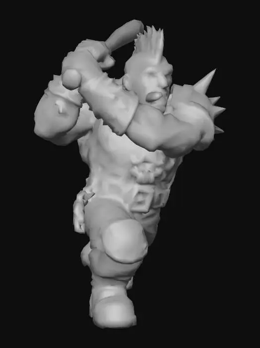 3D model for Warrior's Strike
