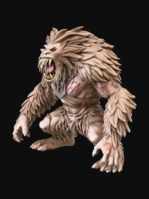 3D model for Werewolf Fury