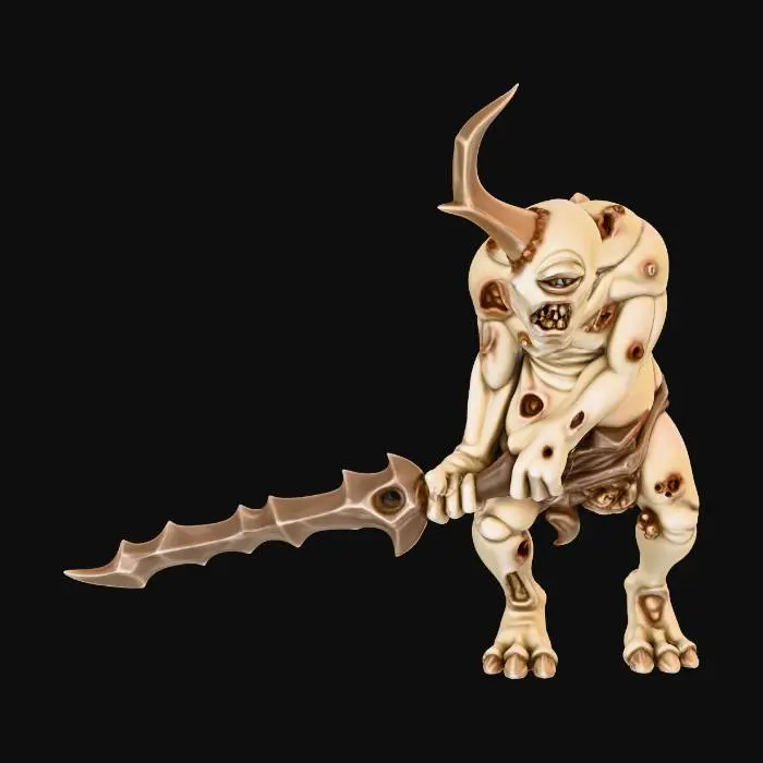 3D model for Infernal Warrior