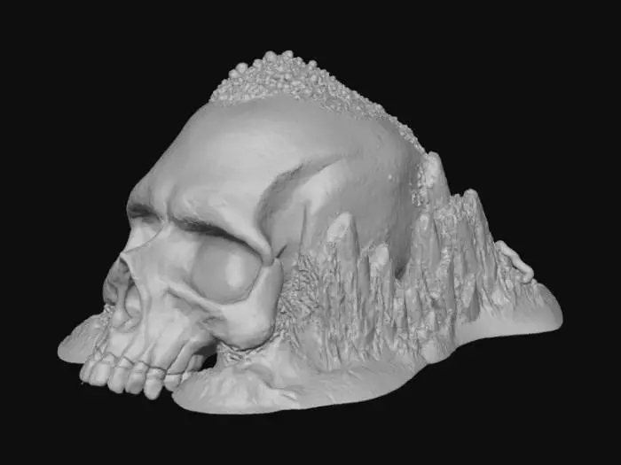 3D model for Skull Island