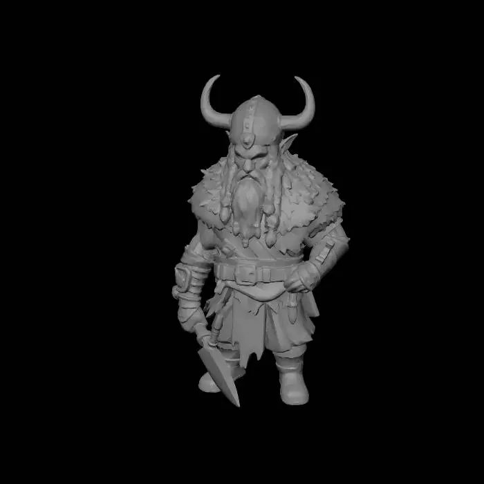 3D model for Frostborne Berserker
