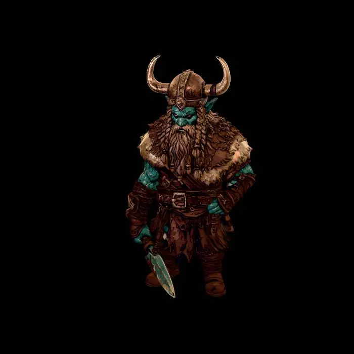 3D model for Frostborne Berserker