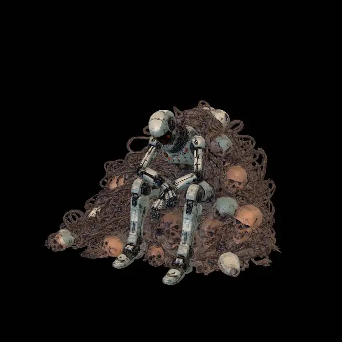 3D model for The Burden of the Machine