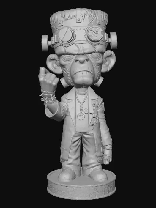 3D model for Steampunk Monster Creation