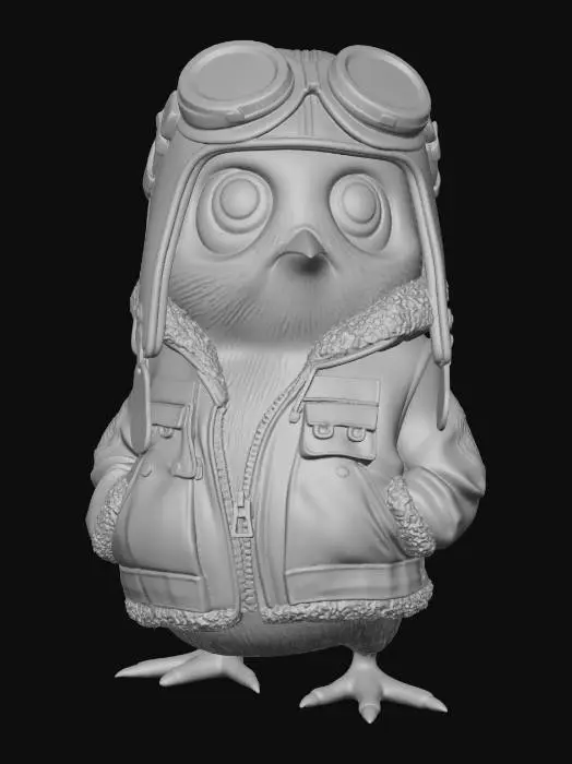 3D model for Aviator Penguin Adventure
