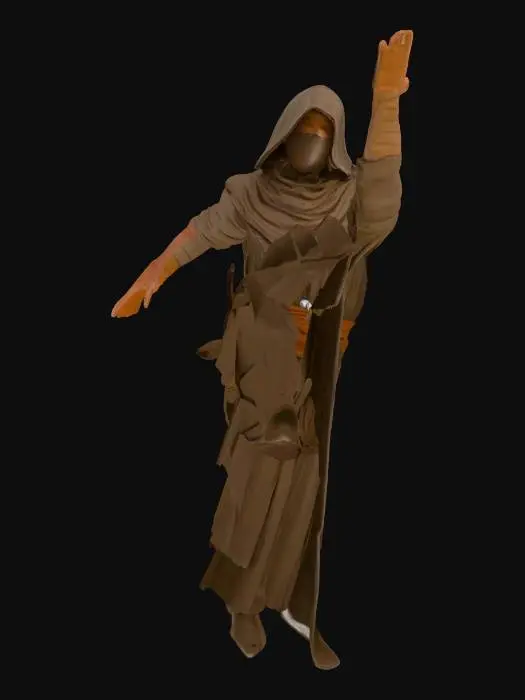 3D model for Desert Guardian