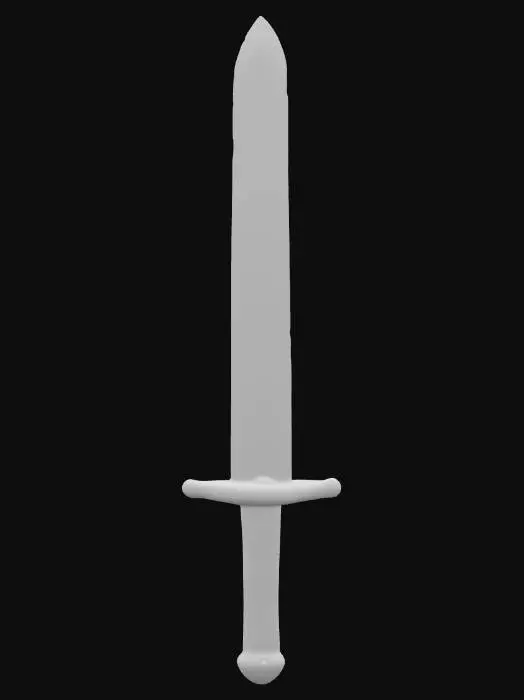 3D model for starter sword