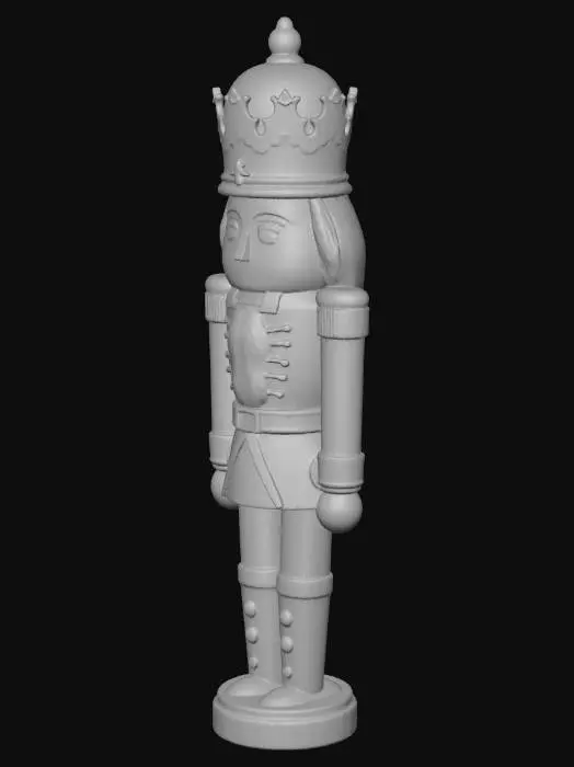 3D model for low poly nutcracer stylized, #Christmas2025#