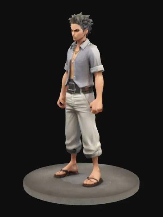 3D model for Confident Stance