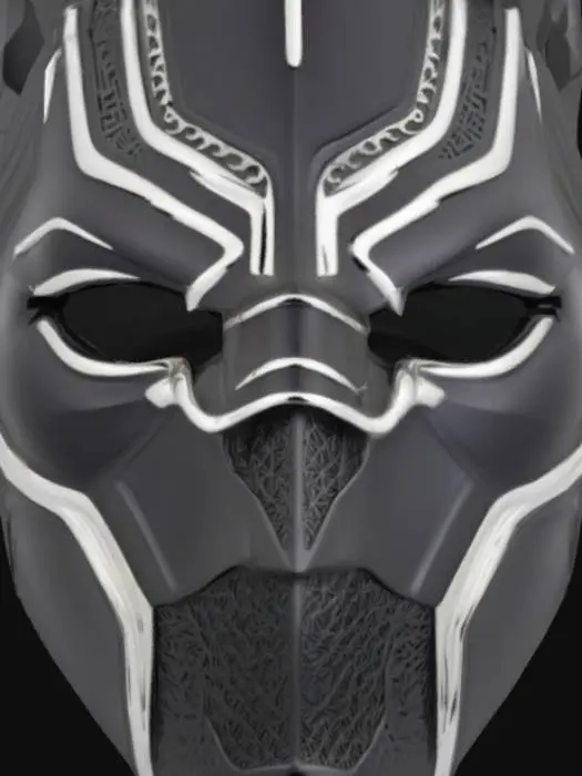3D model for Panther Vigilante Mask