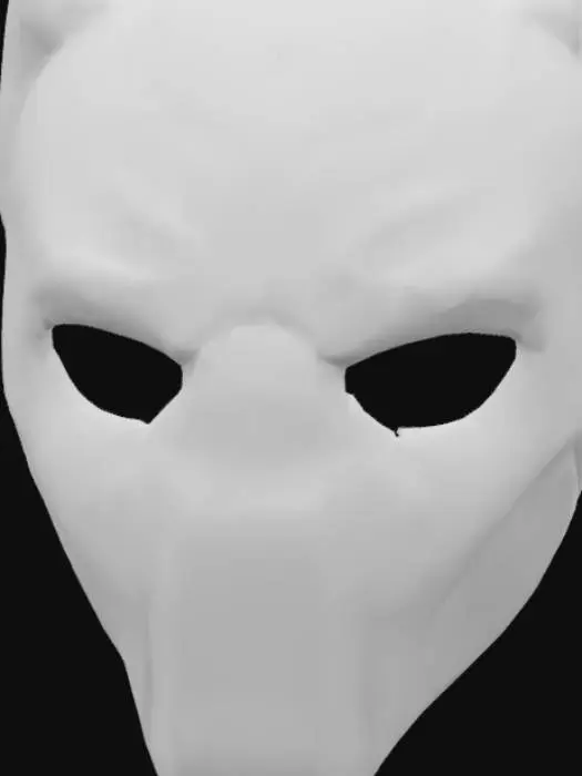 3D model for Panther Vigilante Mask