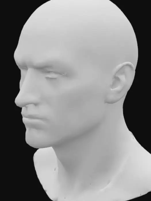 3D model for Generate realistic 3d head of vin diesel