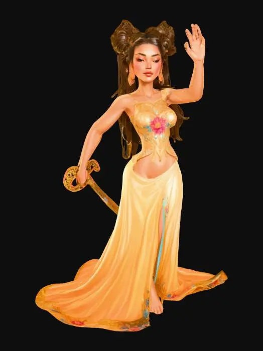 3D model for Golden Reflections