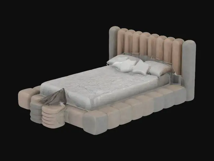 3D model for Bed