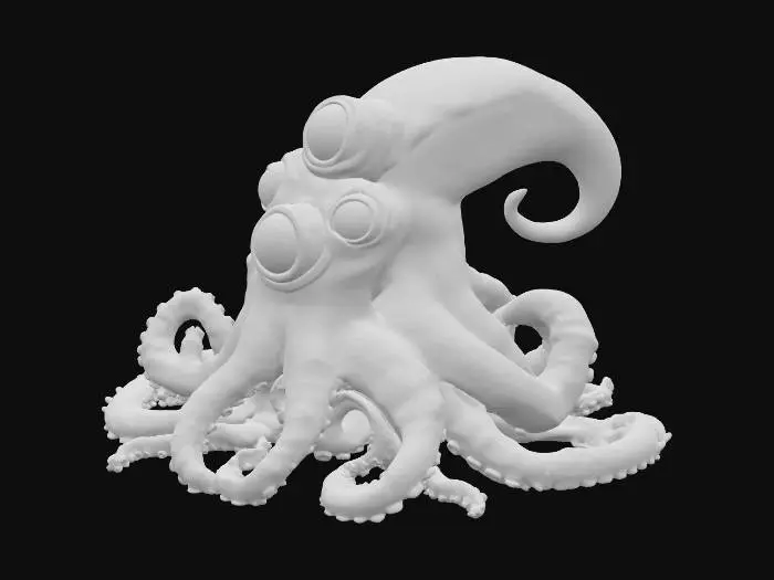 3D model for Spicy Kraken Delight, #food#