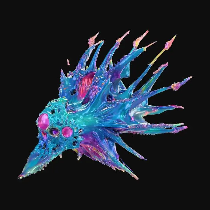 3D model for Fractal Spire