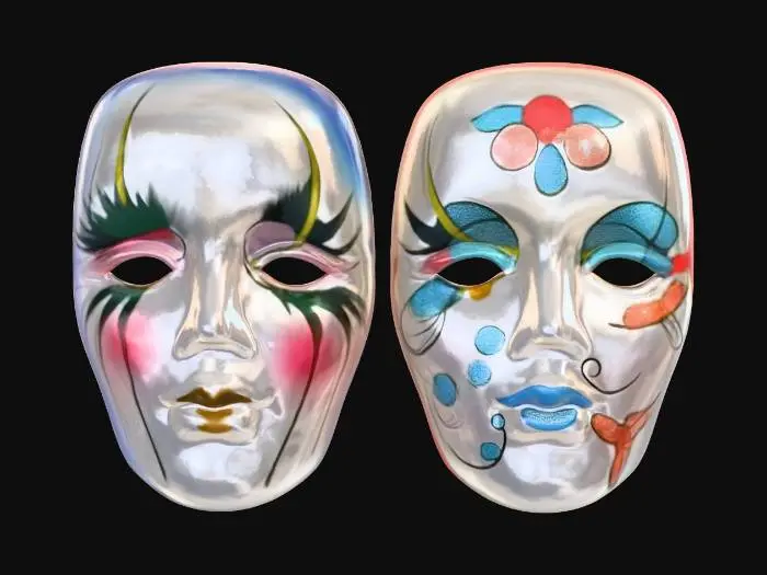 3D model for Masquerade Twins