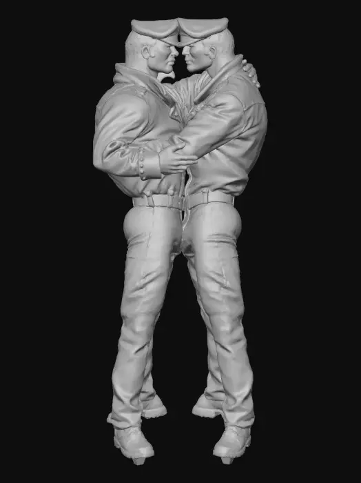 3D model for Leather Embrace