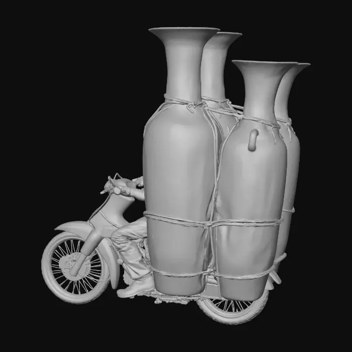 3D model for Vase Transport Adventure