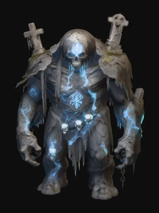 3D model for Grave Guardian, #Halloween2025#