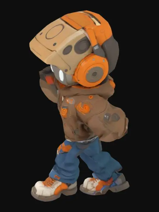 3D model for Robo Street Style
