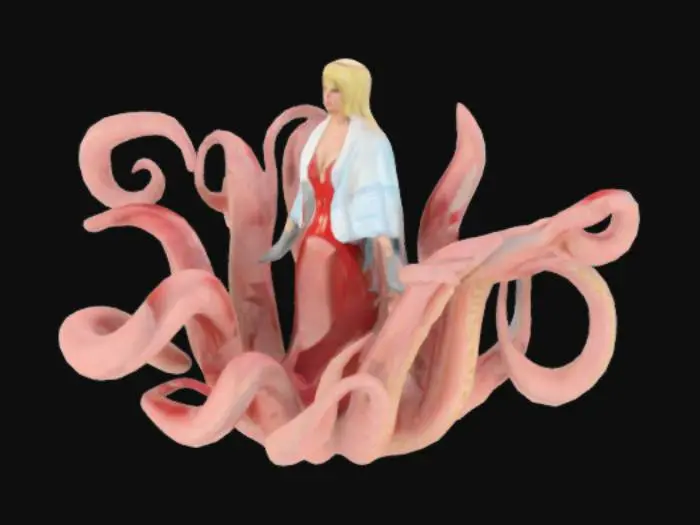 3D model for Octopus Madonna