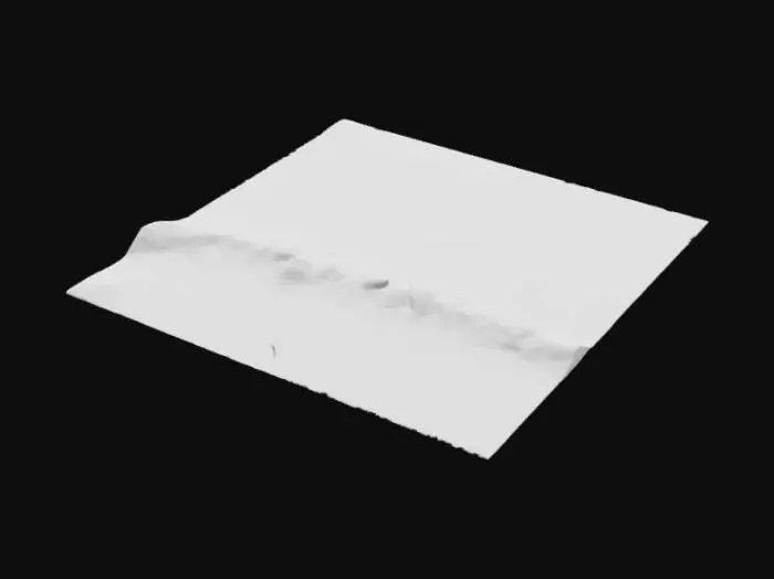 3D model for Tempest Waves, #ocean#