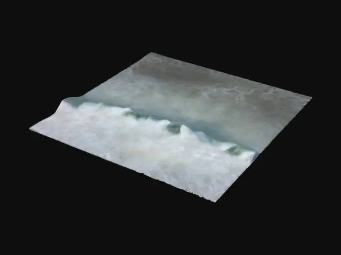 3D model for Tempest Waves, #ocean#