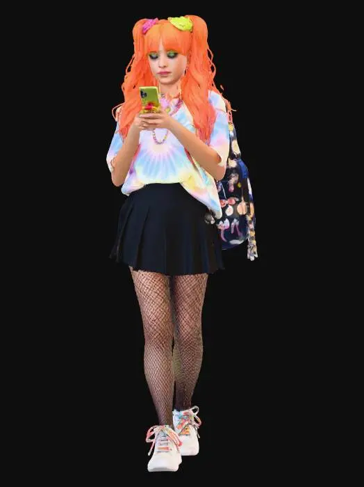 3D model for Colorful Vibes