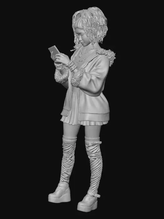 3D model for Retro Chic Style